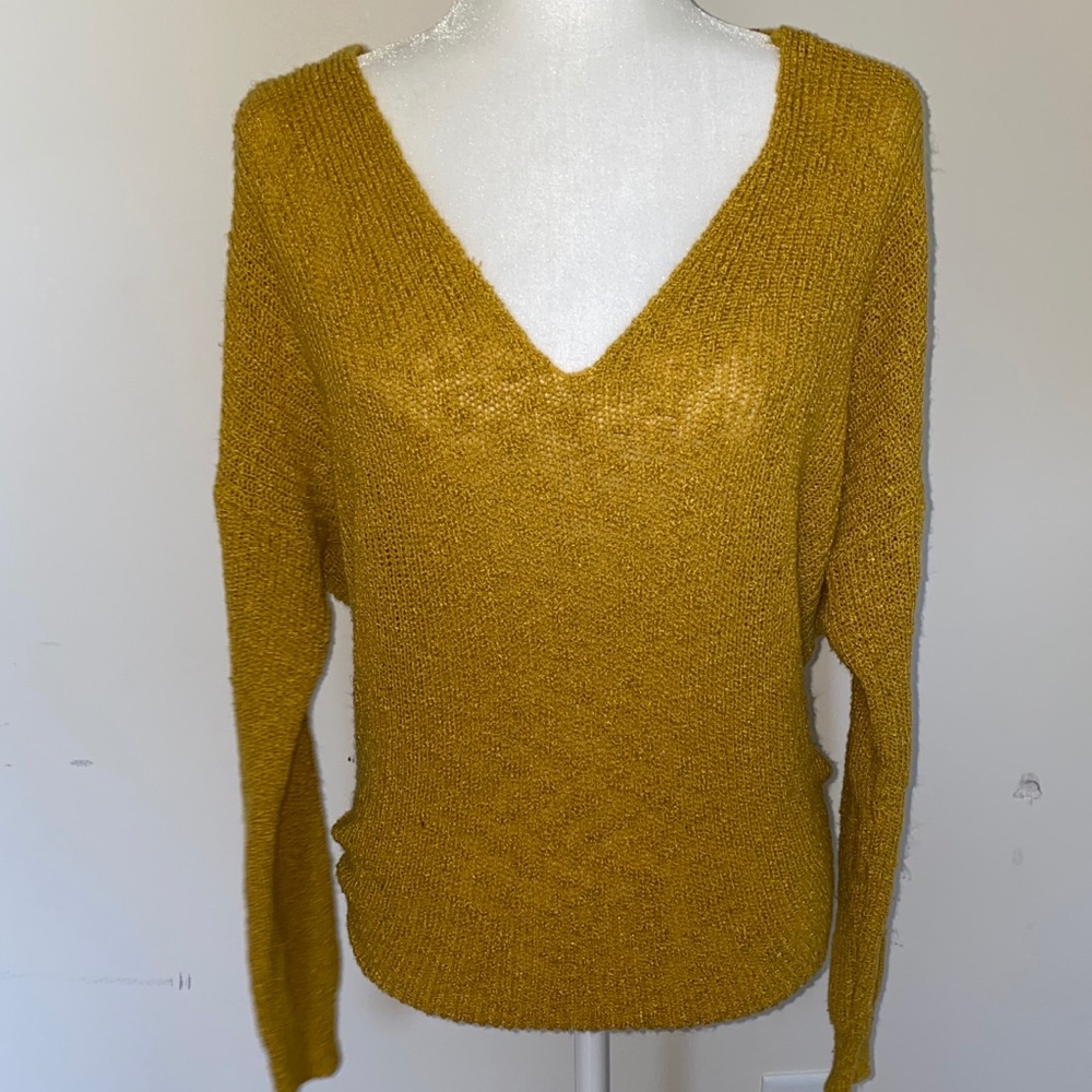 Open Back Sweater